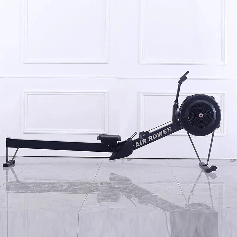 Wind Resistance Rowing Machine – Commercial-Grade Foldable Rower for Home & Gym, 200kg Capacity