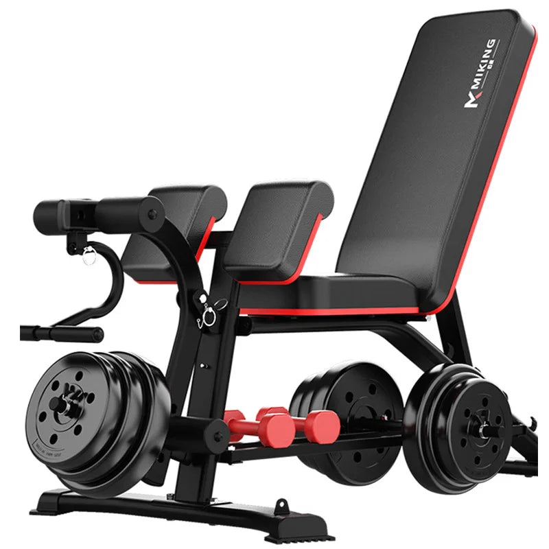 Multi-Function Weightlifting Bench – Adjustable Fitness Bench for Dumbbell Training, Roman Chair, and Core Workouts