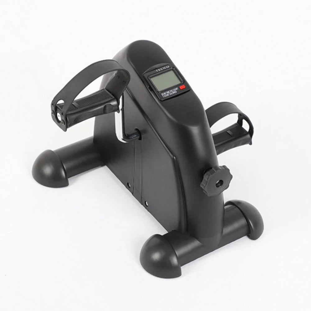 Mini Exercise Bike – Under Desk Pedal Exerciser for Arms & Legs, Adjustable Resistance, Foldable Compact Design