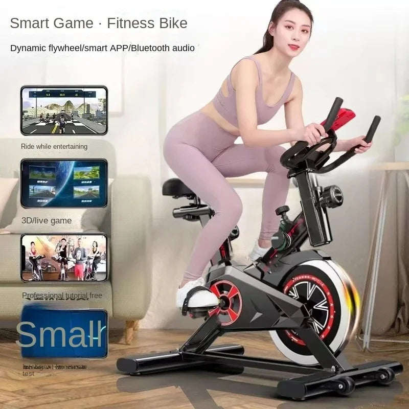 Silent Smart Power Bike – Indoor Exercise Bike for Weight Loss and Home Fitness