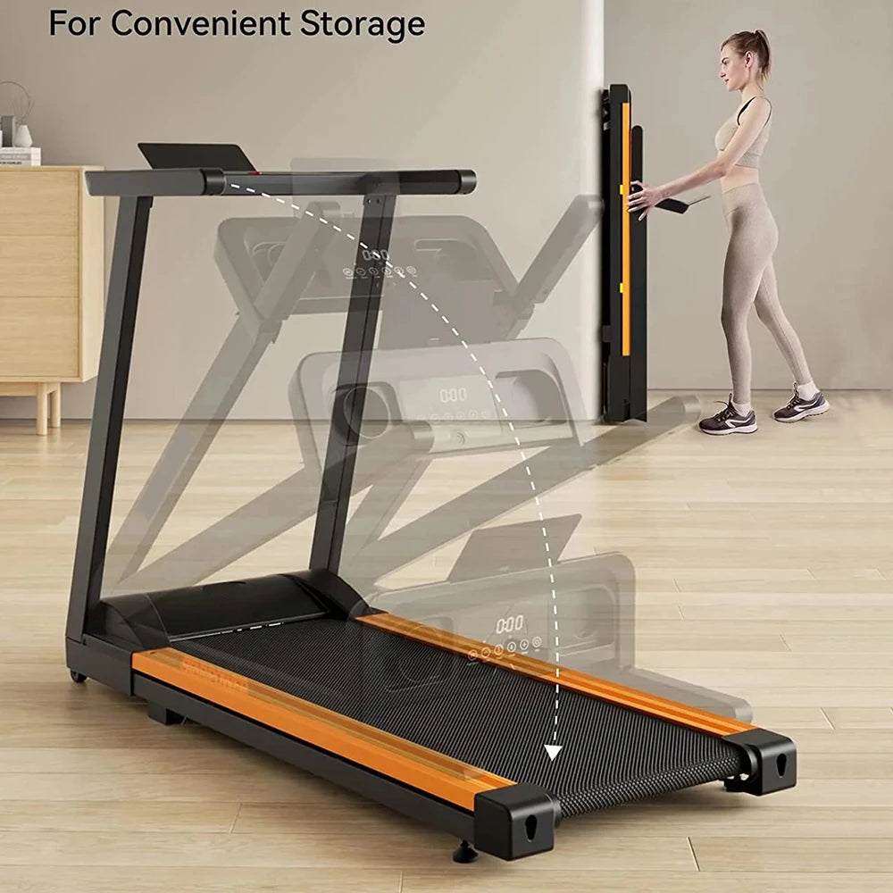 3.0HP Foldable Electric Treadmill with APP Monitoring, Remote Control & 7.5MPH Speed – 300 lbs Capacity