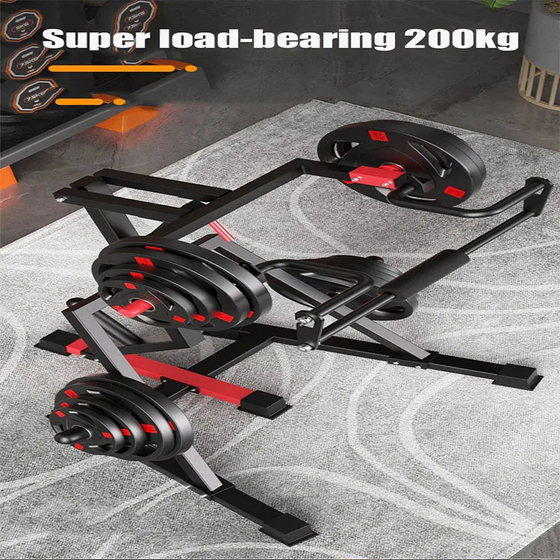 Hack Squat Machine – Heavy-Duty Commercial & Home Squatting Machine with 12-Level Adjustment, 440 lbs Capacity