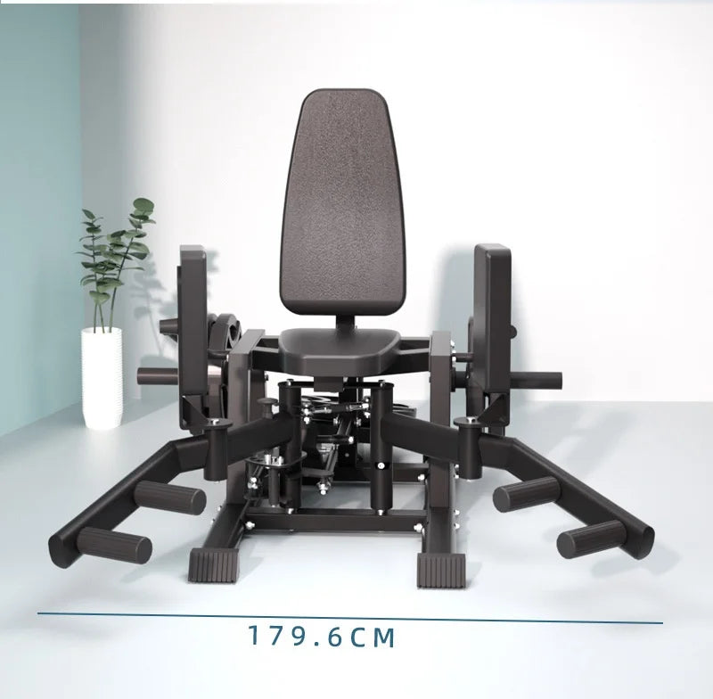 Hip Abduction & Adduction Machine – Inner & Outer Thigh Strength Trainer, 660 lbs Capacity