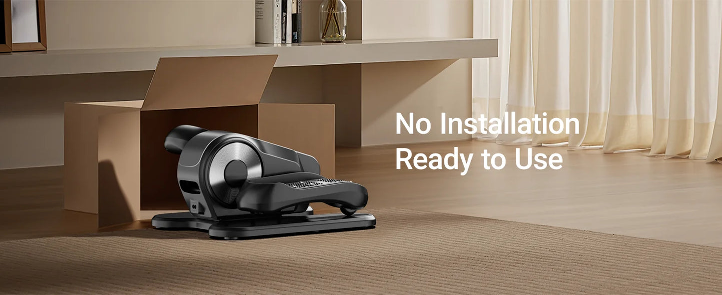Mini Elliptical Cross Trainer – Compact Under-Desk Cardio Machine for Home and Office