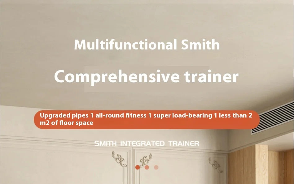 Smith Machine with Squat Rack – Multi-Functional Home Gym Power Station, 660 lbs Capacity