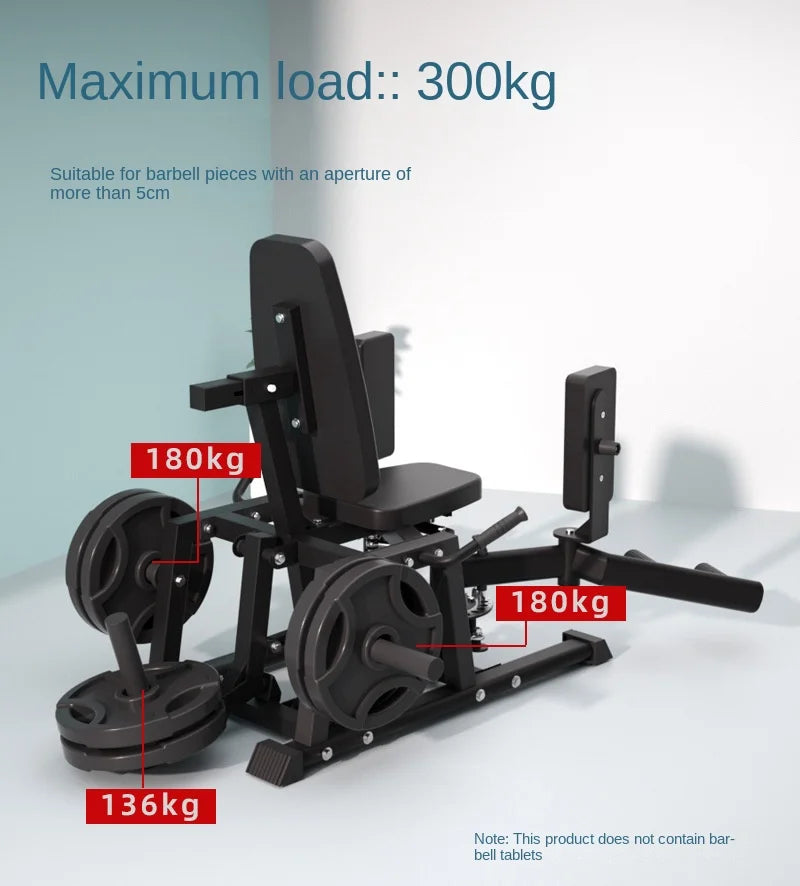 Hip Abduction & Adduction Machine – Inner & Outer Thigh Strength Trainer, 660 lbs Capacity