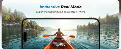 Water Rowing Machine – Foldable Wooden Rower with 400lb Capacity, Bluetooth Monitor, and Adjustable Resistance