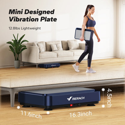 Vibration Plate Exercise Machine – Lymphatic Drainage, Pain Relief & Fat Burning Platform with Remote Control