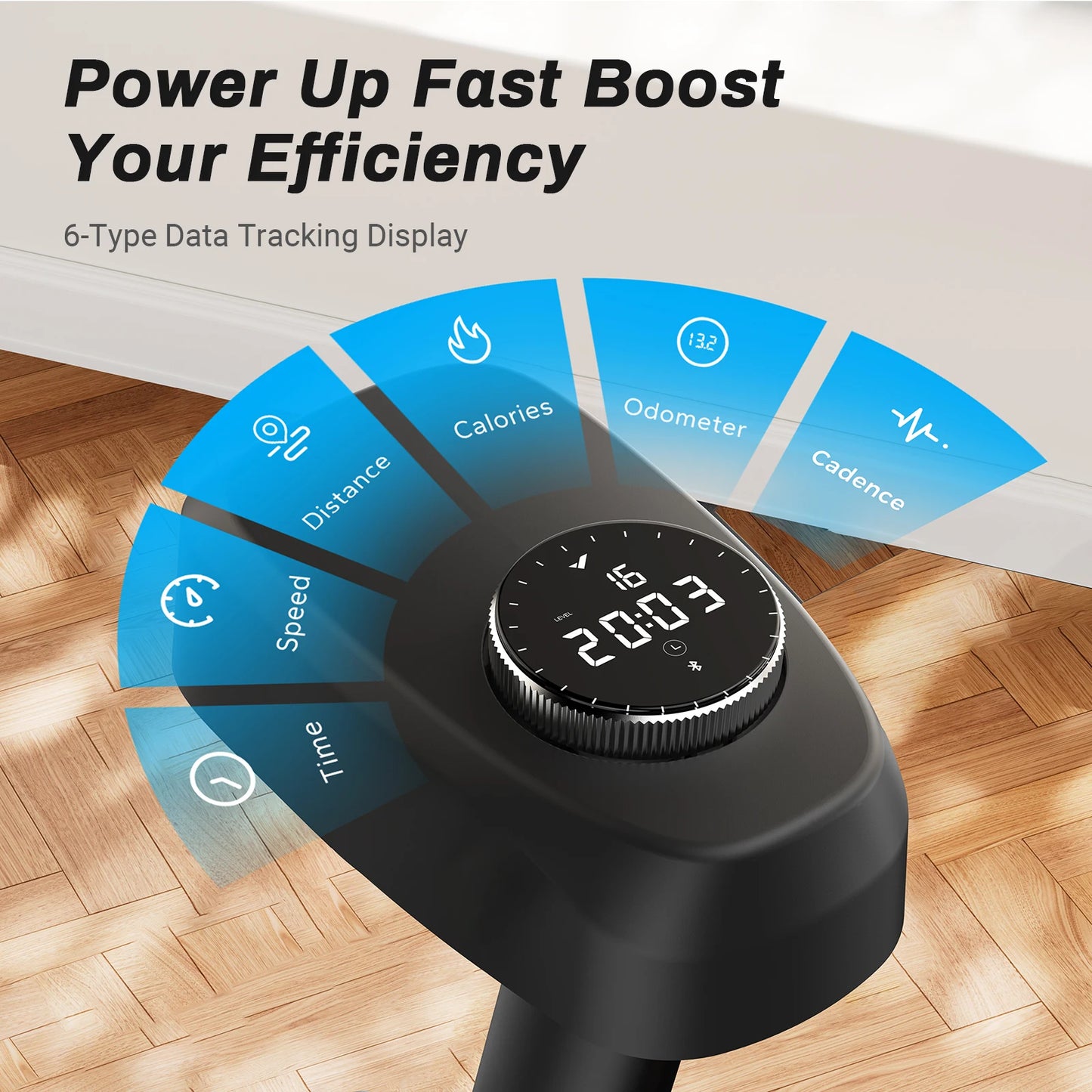 Stationary Exercise Bike – Quiet Indoor Cycling Bike with Brake Pad Resistance, App Connectivity, and 300lb Capacity