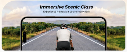 Stationary Exercise Bike – Quiet Indoor Cycling Bike with Brake Pad Resistance, App Connectivity, and 300lb Capacity