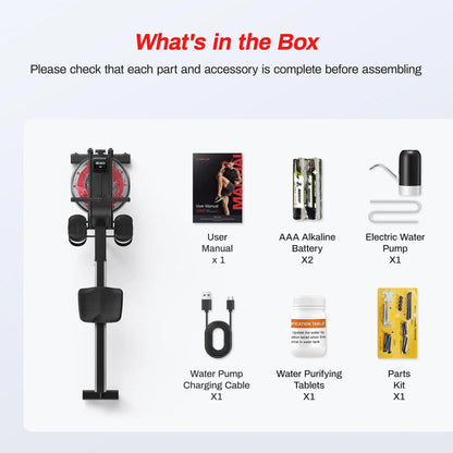 Magnetic Rowing Machine – UTRYUP R05/R10 with 16 Resistance Levels, Bluetooth App, and Quiet Foldable Design