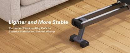 Magnetic Rowing Machine – 16-Level Quiet Resistance with Dual Slide Rail, App Integration, and 350lb Capacity