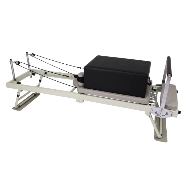 Luxury Pilates Reformer – Professional Studio Core Bed with Non-Slip Design, Adjustable Resistance, and 550lb Capacity
