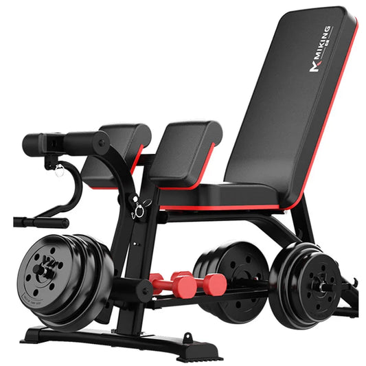 Multi-Function Weightlifting Bench – Adjustable Fitness Bench for Dumbbell Training, Roman Chair, and Core Workouts