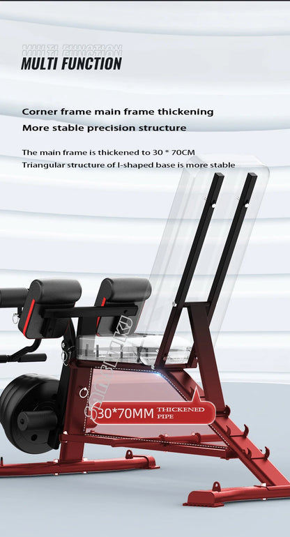Multi-Function Weightlifting Bench – Adjustable Fitness Bench for Dumbbell Training, Roman Chair, and Core Workouts