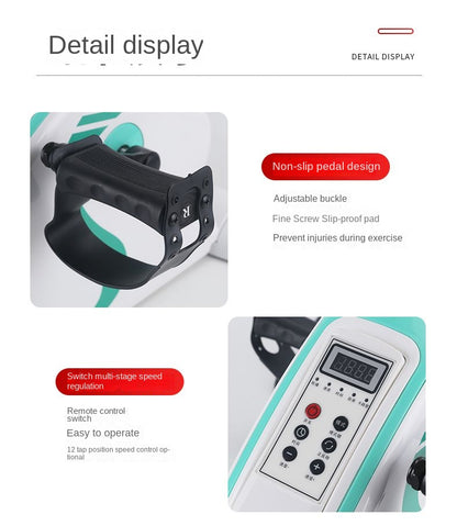 Electric Rehabilitation Stepper – Limb Therapy Pedal Machine for Elderly, Stroke Recovery, and Home Rehab Training