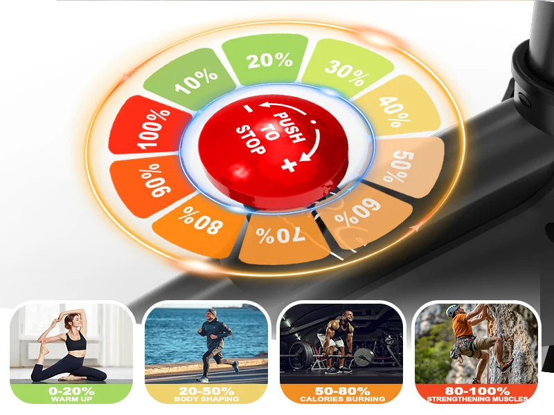 Magnetic Exercise Bike – Quiet Indoor Cycling with Bluetooth, LCD Display, and Adjustable Resistance (350 lbs Capacity)