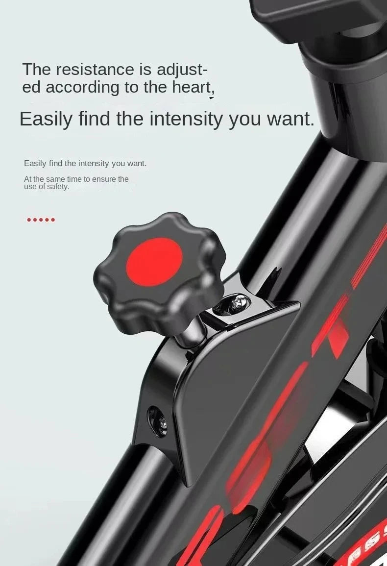 Silent Smart Power Bike – Indoor Exercise Bike for Weight Loss and Home Fitness