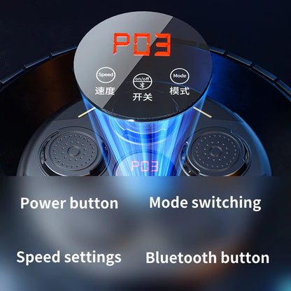 Boxing Reflex Trainer with LED Lights & Music – Interactive Reaction Training Machine for Kids & Adults