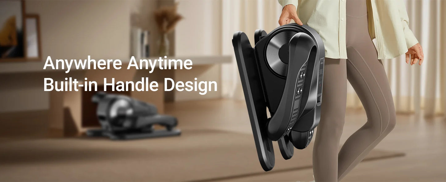 Mini Elliptical Cross Trainer – Compact Under-Desk Cardio Machine for Home and Office