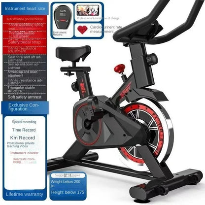 Silent Smart Power Bike – Indoor Exercise Bike for Weight Loss and Home Fitness