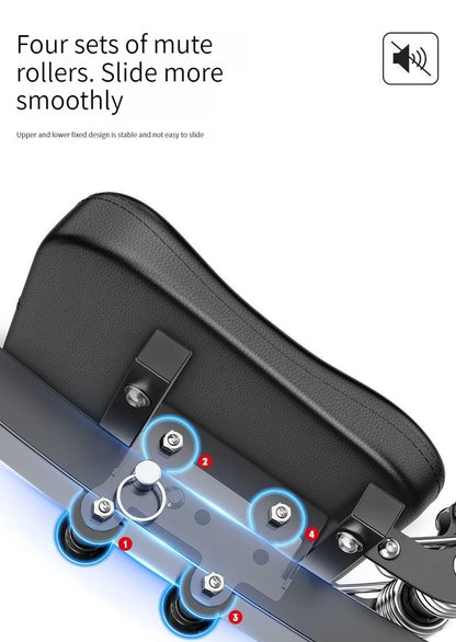 Abdominal Waist Trainer – Foldable Supine Board with LED Monitor, Adjustable Levels, and Multi-Function Design