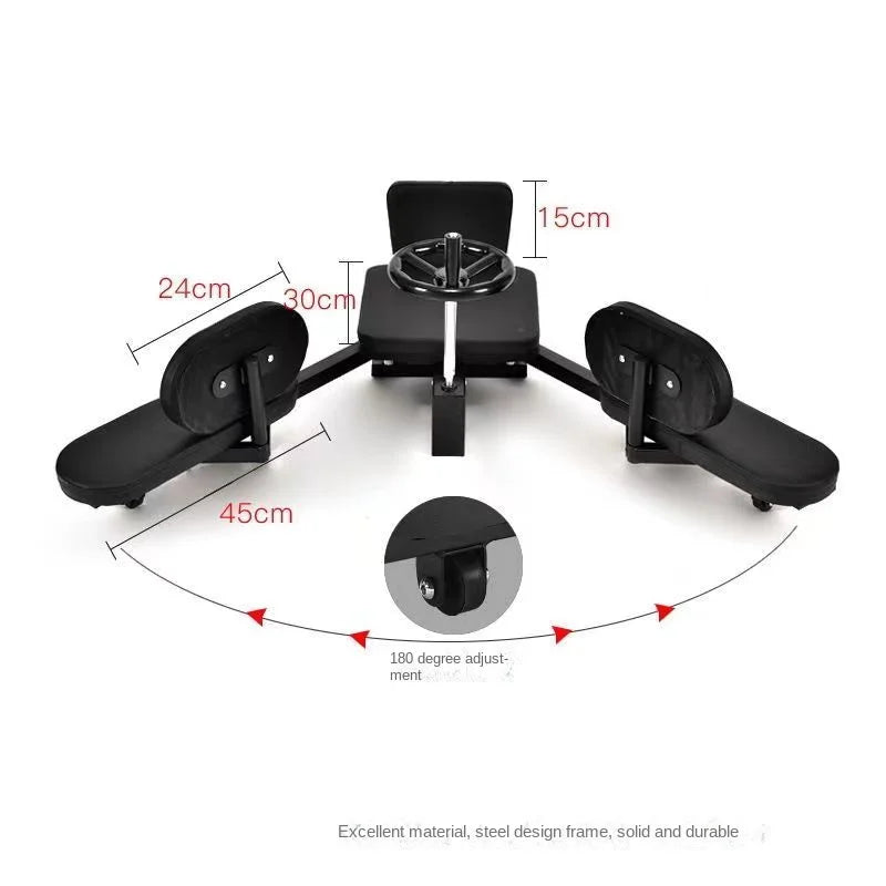 Leg Stretching Machine – Splits Trainer & Flexibility Equipment for Yoga, Dance, Martial Arts & Fitness (550 lbs Capacity)