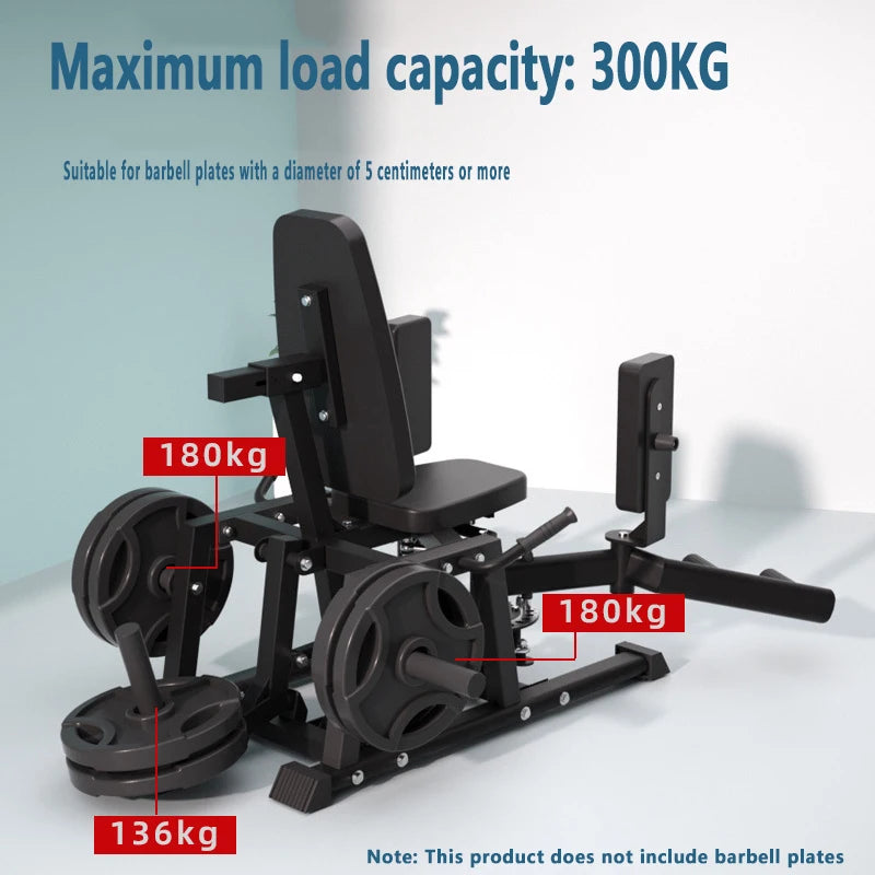 Hip Abduction & Adduction Machine – Inner & Outer Thigh Strength Trainer, 660 lbs Capacity