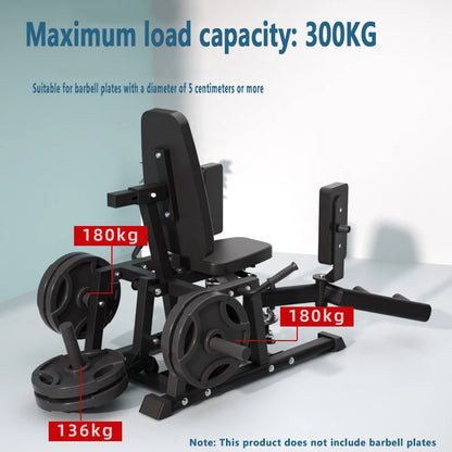 Hip Abduction & Adduction Machine – Inner & Outer Thigh Strength Trainer, 660 lbs Capacity