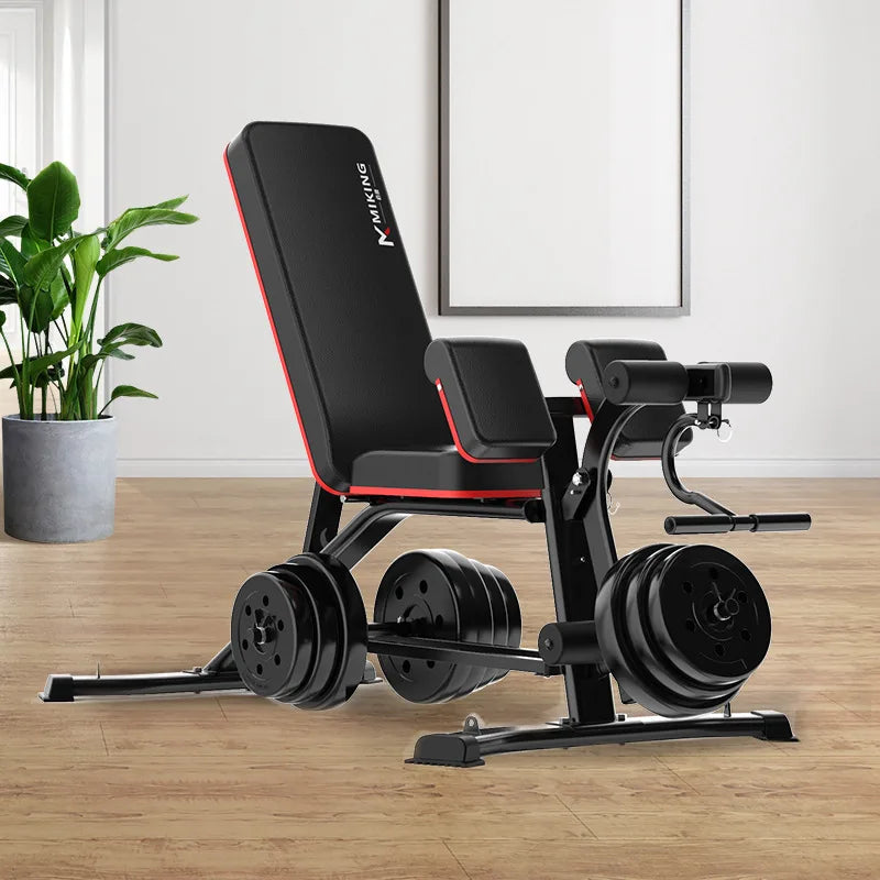 Multi-Function Weightlifting Bench – Adjustable Fitness Bench for Dumbbell Training, Roman Chair, and Core Workouts
