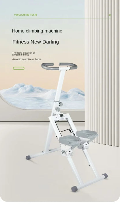 Multi-Functional Vertical Climber – Compact Home Mountaineering Cardio & Fat-Burning Trainer