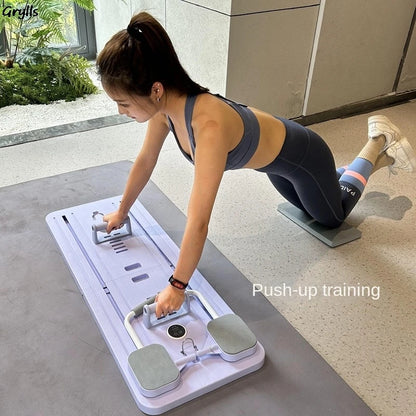 Multi-Functional Fitness Board – Portable Core Trainer with Web Wheel Design for Abs, Strength, and Full-Body Workouts