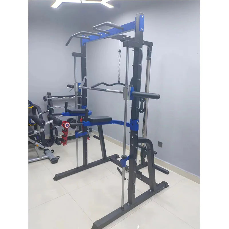 Smith Machine with Squat Rack – Multi-Functional Home Gym Power Station, 660 lbs Capacity