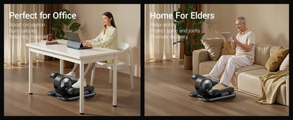 Mini Elliptical Cross Trainer – Compact Under-Desk Cardio Machine for Home and Office