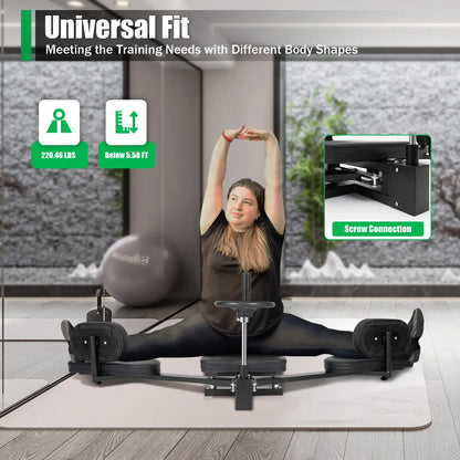 Leg Stretching Machine – 3-Bar Flexibility Trainer for Ballet, Yoga, and Home Fitness (1.6m Extended Length)
