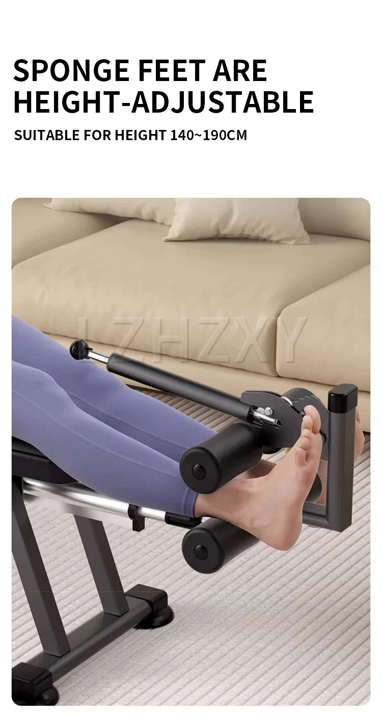 Electric Spine Traction Table – Cervical & Lumbar Stretching Device, Inversion Table for Pain Relief & Height Increase (880 lbs Capacity)