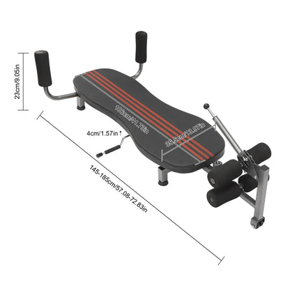 Back Stretch Decompression Bench – Inversion Workout Bench for Lumbar Relief & Home Fitness, 330 lbs Capacity