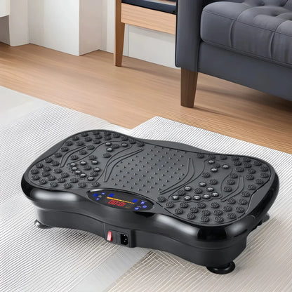 Vibration Plate Exercise Machine – Full Body Workout Platform for Weight Loss & Lymphatic Drainage, 400 lbs Capacity