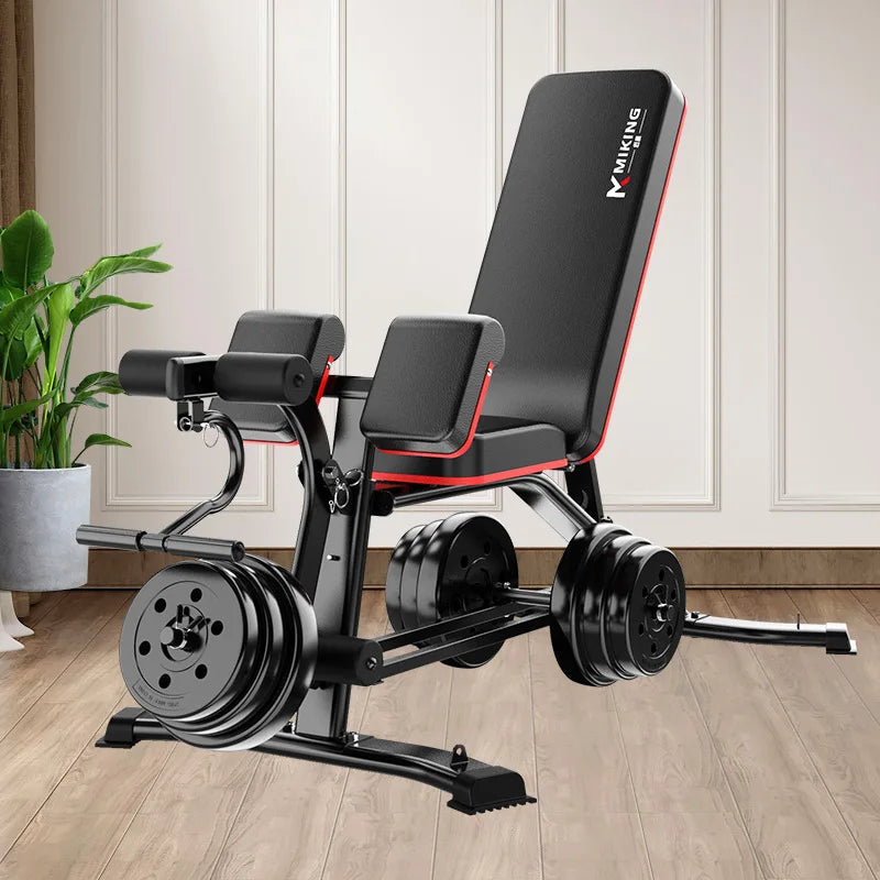Multi-Function Weightlifting Bench – Adjustable Fitness Bench for Dumbbell Training, Roman Chair, and Core Workouts