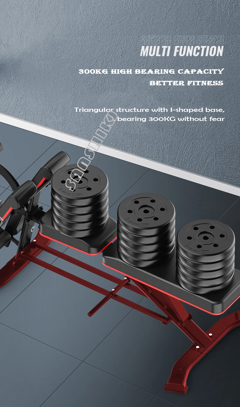Multi-Function Weightlifting Bench – Adjustable Fitness Bench for Dumbbell Training, Roman Chair, and Core Workouts