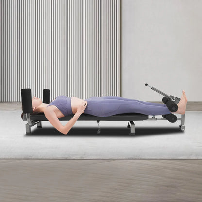 Back Stretch Decompression Bench – Inversion Workout Bench for Lumbar Relief & Home Fitness, 330 lbs Capacity