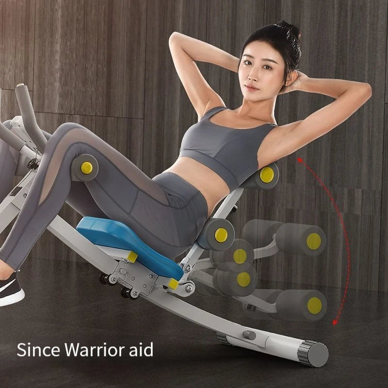 Abdominal Waist Trainer – Foldable Supine Board with LED Monitor, Adjustable Levels, and Multi-Function Design