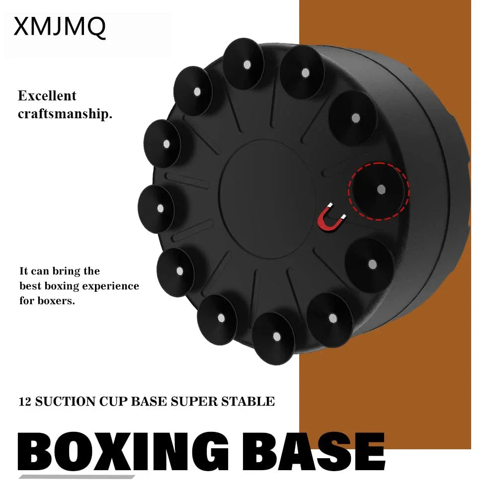 Standing Boxing Post with Gloves – Home Training Punching Bag with Suction Cup Base