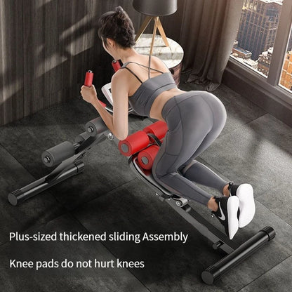 Abdominal Waist Trainer – Foldable Supine Board with LED Monitor, Adjustable Levels, and Multi-Function Design