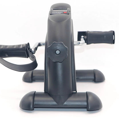 Mini Exercise Bike – Under Desk Pedal Exerciser for Arms & Legs, Adjustable Resistance, Foldable Compact Design
