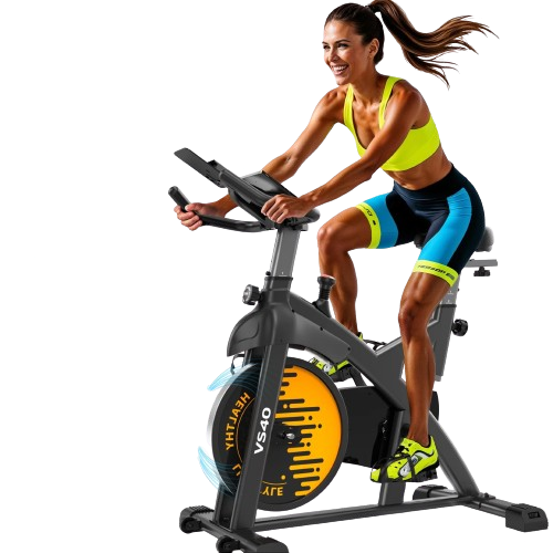 Magnetic Exercise Bike – Quiet Indoor Cycling with Bluetooth, LCD Display, and Adjustable Resistance (350 lbs Capacity)