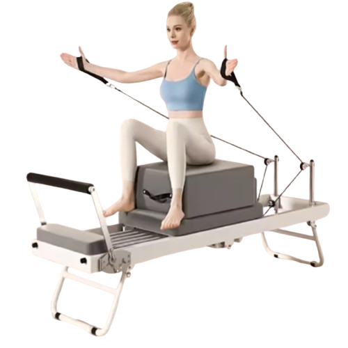 Pilates Core Bed – Stainless Steel Folding Exercise Bed for Home Yoga, Stretching, and Core Training