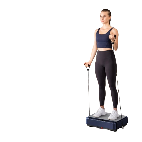 Vibration Plate Exercise Machine – Lymphatic Drainage, Pain Relief & Fat Burning Platform with Remote Control