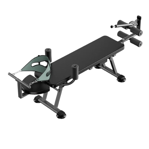 Electric Spine Traction Table – Cervical & Lumbar Stretching Device, Inversion Table for Pain Relief & Height Increase (880 lbs Capacity)