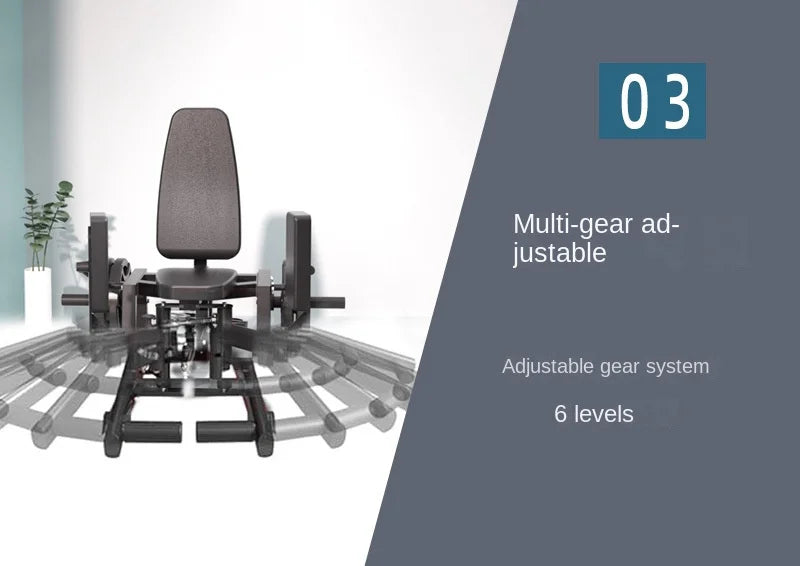 Hip Abduction & Adduction Machine – Inner & Outer Thigh Strength Trainer, 660 lbs Capacity